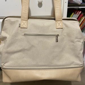 Béis Travel Bag Tote Beige